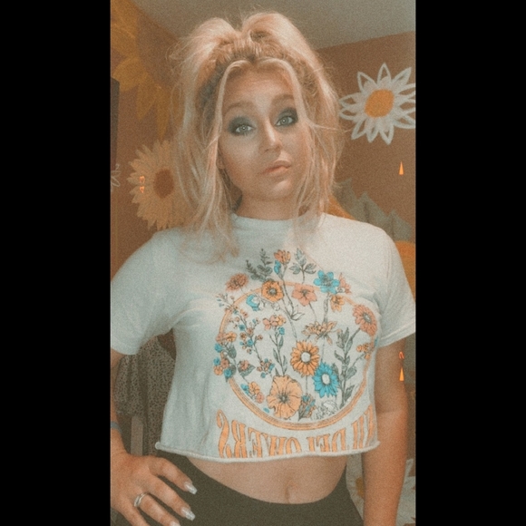 Wildflower crop top - Picture 1 of 3